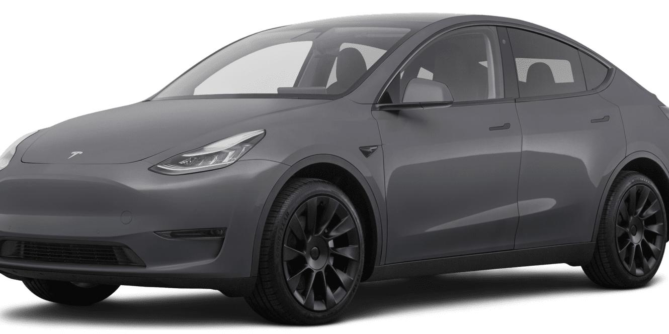 TESLA MODEL Y 2021 5YJYGDEE9MF217662 image